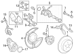Toyota Corolla Wheel Hub Diagram - 42410-47030