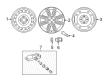 Toyota Yaris Spare Wheel Diagram - 42611-0D610