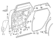 Toyota bZ4X Weather Strip Diagram - 67888-42020