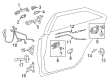 Toyota Avalon Door Check Diagram - 68640-07020