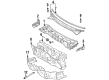 Toyota Paseo Dash Panels Diagram - 55101-16540