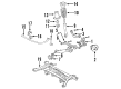 Toyota Matrix Sway Bar Bracket Diagram - 48832-32120