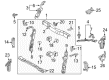 Toyota Prius Plug-In Radiator Support Diagram - 53203-47020