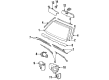Toyota Tercel Wiper Blade Diagram - 85212-YZZ10-TM