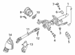 Toyota Corolla Steering Column Diagram - 4520A-12220