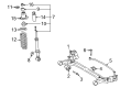 Toyota Matrix Trailing Arm Bushing Diagram - 48725-02250