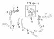 Toyota Coolant Reservoir Hose Diagram - 16261-0T190