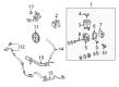 Toyota Power Steering Pump Diagram - 44310-04120