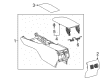 Toyota Center Console Base Diagram - 58810-33310-C5