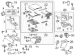 Toyota Shift Knob Diagram - 33504-0C030-E1