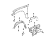 Toyota Tacoma Wheelhouse Diagram - 53876-04031