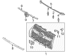 Toyota RAV4 Emblem Diagram - 75312-42030