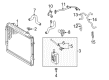 Toyota Radiator Cap Diagram - 16405-75020