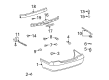 Toyota Bumper Diagram - 52159-33912