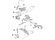 Toyota Previa Engine Mount Diagram - 12321-76040