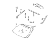 Toyota Highlander Windshield Diagram - 56111-48140