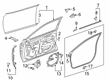 Toyota Avalon Door Seal Diagram - 67861-07020