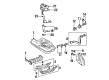 Toyota Fuel Filter Diagram - 23217-62020