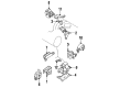 1990 Toyota Corolla Engine Mount Diagram - 12316-16010