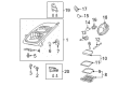 Scion iQ Light Socket Diagram - 90075-60028
