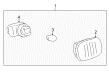 Toyota RAV4 Side Marker Light Diagram - 81740-42010