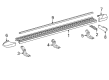 2021 Toyota Land Cruiser Door Moldings Diagram - 51775-60090