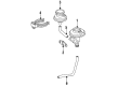 Toyota MR2 EGR Tube Diagram - 25601-88383