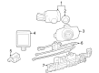Toyota Grand Highlander Parking Assist Distance Sensor Diagram - 89341-0E040-C0