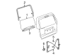 Toyota 4Runner Window Run Diagram - 68275-35020