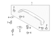 Toyota Echo Spoiler Diagram - 76894-52020
