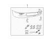 Scion Spoiler Diagram - PZ321-21005