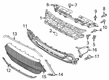 Scion iA Grille Diagram - 53114-WB001