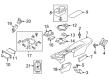 Scion Center Console Base Diagram - SU003-03188