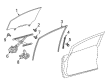 Toyota Prius V Window Run Diagram - 68151-47042