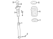 Toyota Grand Highlander Shock And Strut Mount Diagram - 48750-0E050