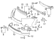 Toyota Highlander Bumper Diagram - 52119-0E925