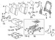 Toyota Tundra Seat Cover Diagram - 71073-0CB52-E0
