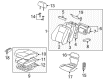 Toyota Seat Switch Diagram - 84922-60090