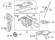 Toyota RAV4 Prime Engine Cover Diagram - 12613-25020