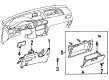 Toyota Tercel Glove Box Diagram - 55550-16120-B0