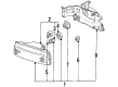 1992 Toyota Corolla Headlight Diagram - 81110-1A750
