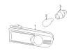 Toyota FJ Cruiser Headlight Diagram - 81171-35550