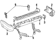 Toyota 4Runner Bumper Diagram - 52105-35150