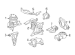 Toyota Prius C Engine Mount Diagram - 12363-21161