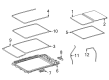 Toyota Sequoia Weather Strip Diagram - 63251-0C020