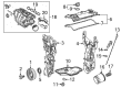 Toyota RAV4 Engine Cover Diagram - 12613-F0020