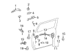 Toyota FJ Cruiser Power Window Switch Diagram - 84820-35100
