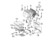 Toyota Sienna Seat Cover Diagram - 79024-08150-E2
