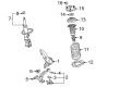 Toyota Highlander Coil Springs Diagram - 48131-0E150