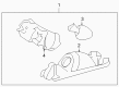 Toyota RAV4 Light Socket Diagram - 81275-42070